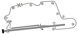 2.2 mile course