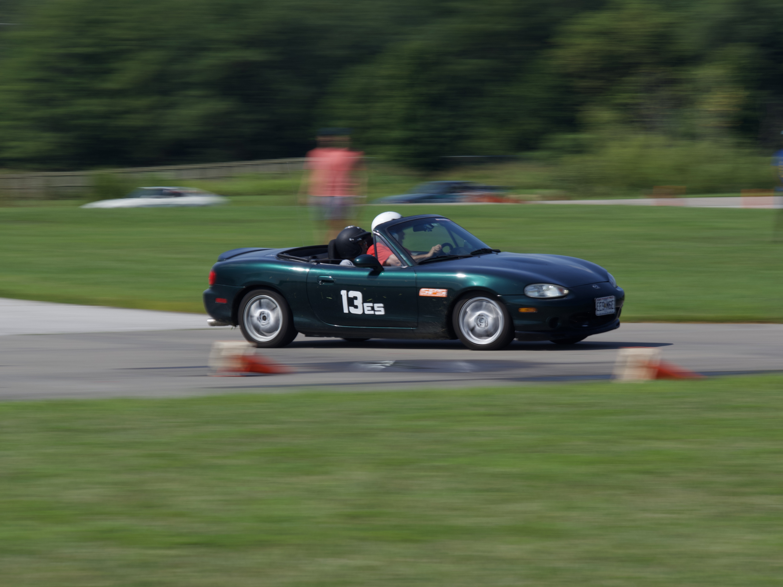 Miata on track